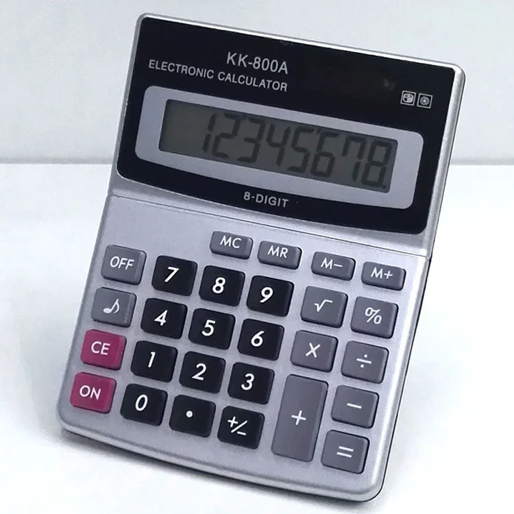 Kk800a Metal Desktop 8 Digit Electronic Calculator Manufacturer