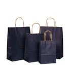 Gift Bag Bags Paper Bags Wholesale Customized Printing Durable Recyclable Kraft PaPer Gift Bag For Packing