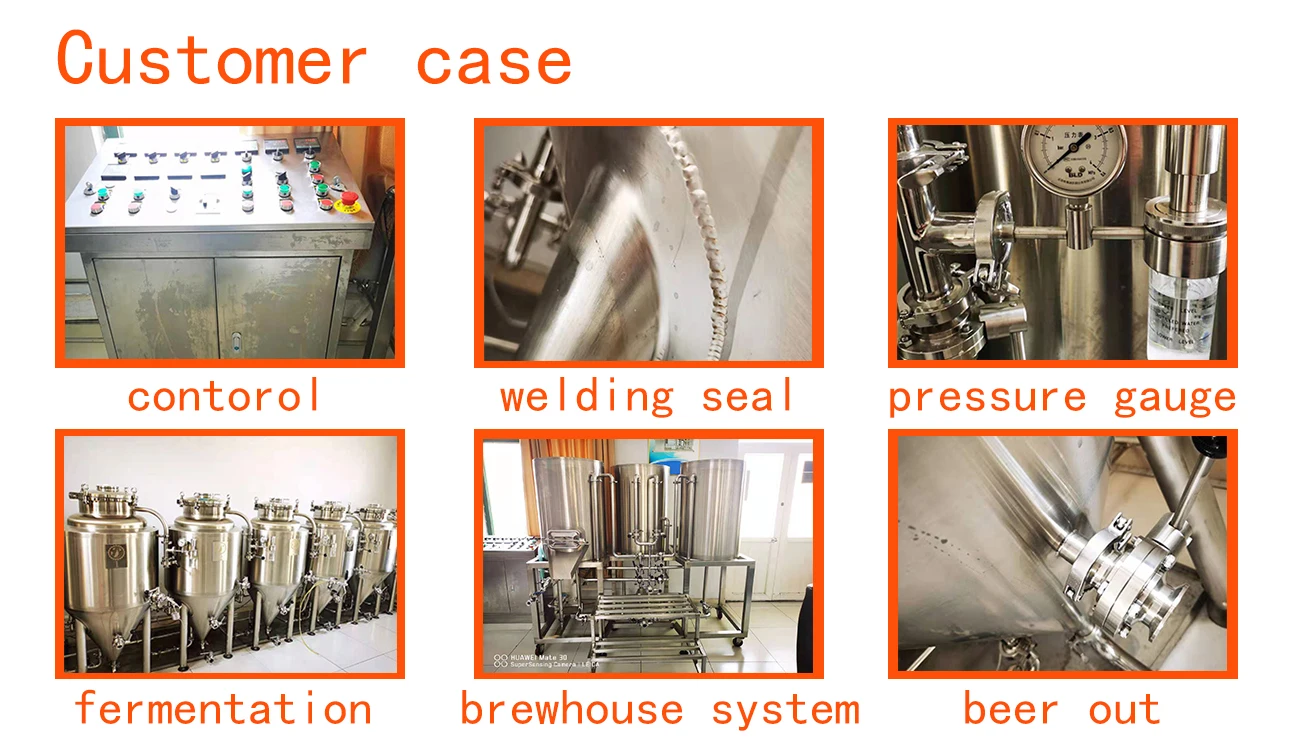 Stainless steel CE certificate 1000L craft beer ferment equipment conical beer fermentation system