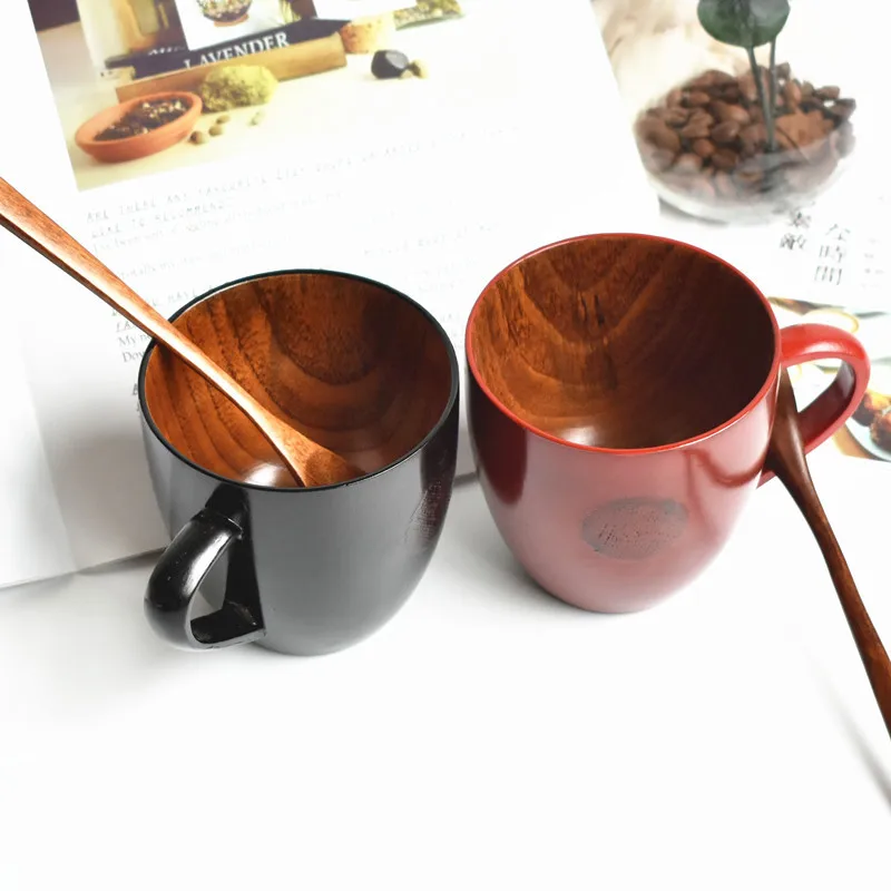 Handmade Coffee Mug Man Gift Small Wood Cup Barrel Mug Wooden Beer Mug Outdoor Tea Drinking Cup