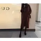 Long Coat Wholesale Price Autumn New Arrival Elegant Women's Long Coat