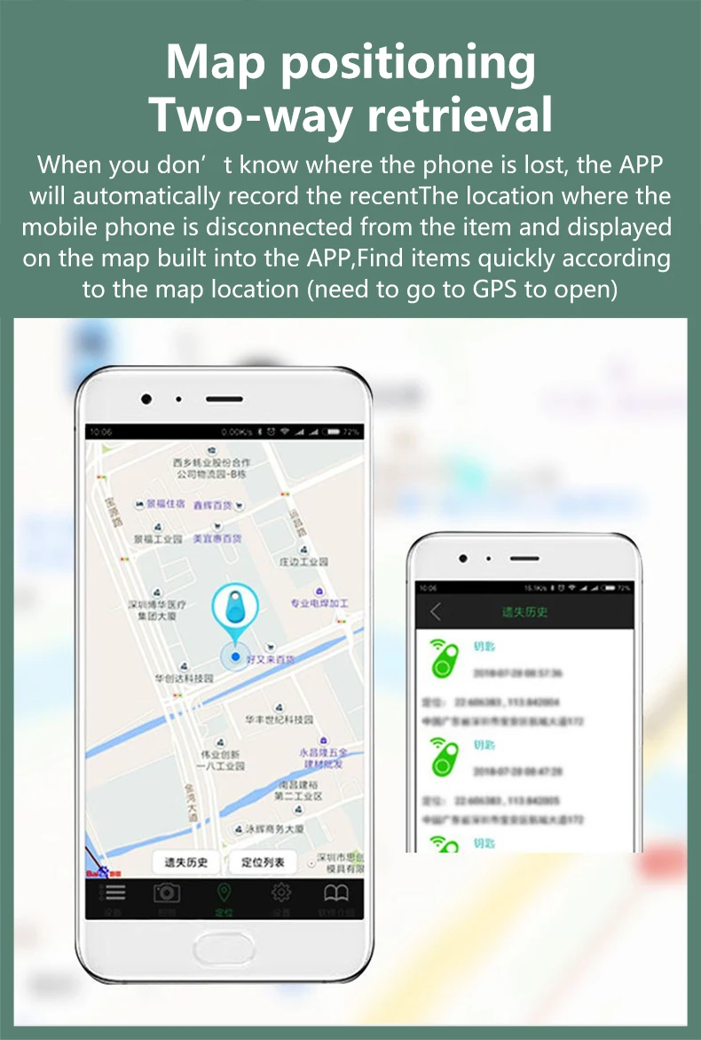 smart bluetooth locator tracker anti-lost device
