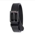 Leather Belt Black Competitive Price Men's High-end Leather Belt Black Fashion High-quality Belt