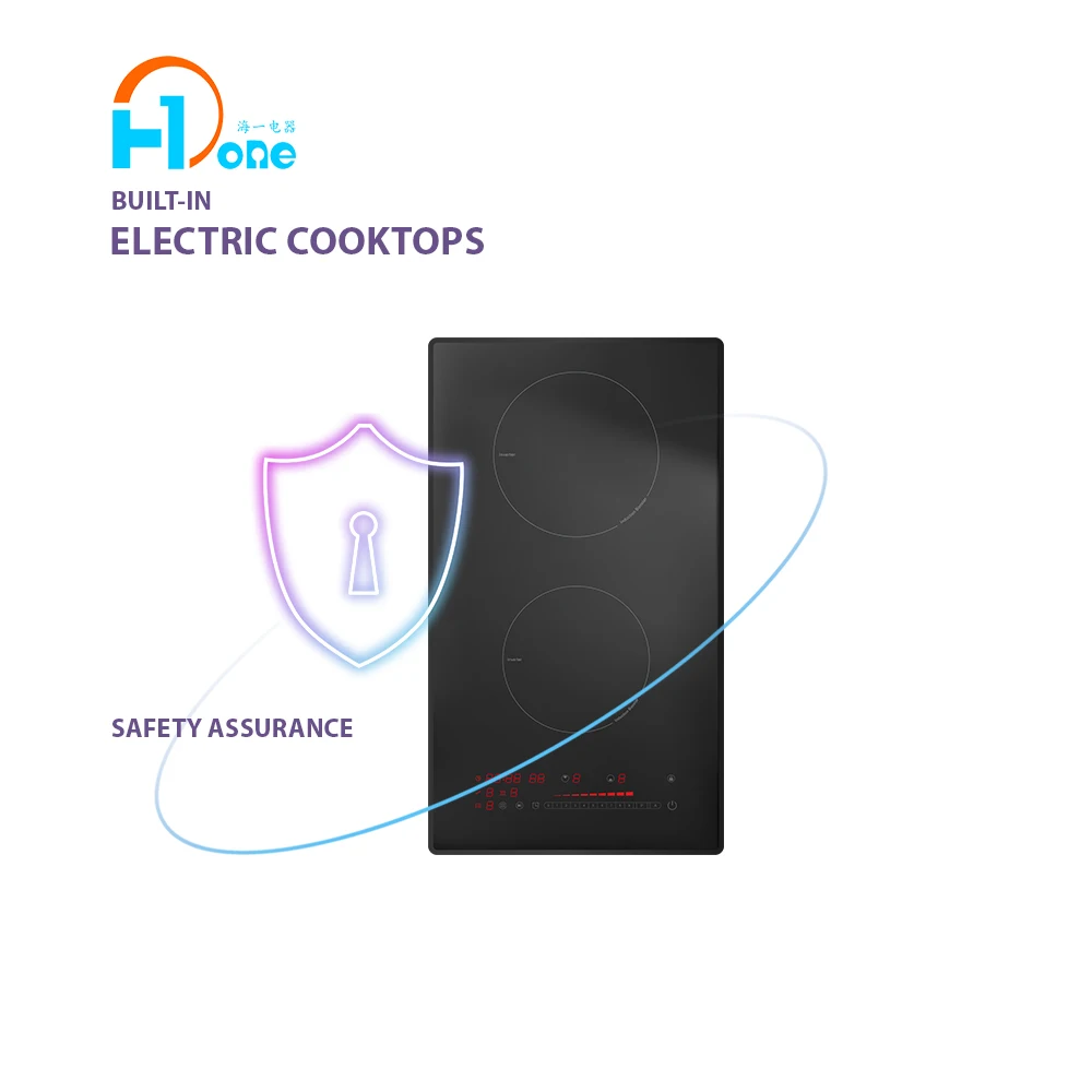 2 zone electric cooktop