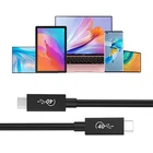 Usb4 Dataroad USB4 Gen 3 Fast 100W E-mark PD Data Type C To Type C Usb4 40g Cable
