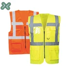 Vest Vest Vest Wholesales Customized Hi Vis Yellow Mens Reflex Vest With Many Pockets