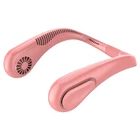 Mini Fan Bladeless Fan Handfree Hanging Handfree Rechargeable Mini Fan Bladeless