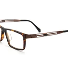 55 Mm Titanium Rectangle Business And Formal Style 55 Mm Lens Diameter Prescription Eyeglass Frames