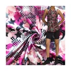 Quick-dry Spandex Polyester Fabric Recycled Breathable Stretch Fabric For Sportswear