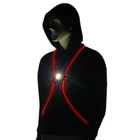 Vest 2021 New Outdoor Rechargeable Running And Cycling Safety Led Reflective Vest