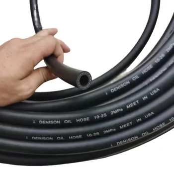 Flexible and smooth  woven 1/2 '' 3/8 '' 5/16 '' rubber hose, gasoline gasoline air engine, oil water gas fuel pump