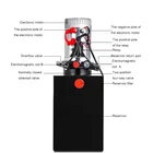Power Best Quality Compact Double Acting Hydraulic Power Pack Dump Trailer Hydraulic Power Unit For Backhoe