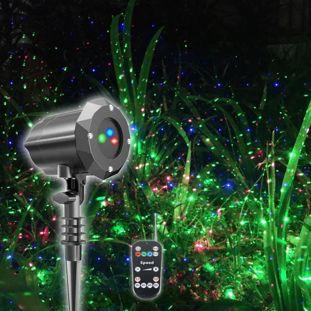 Shower Laser Christmas Light Projector 