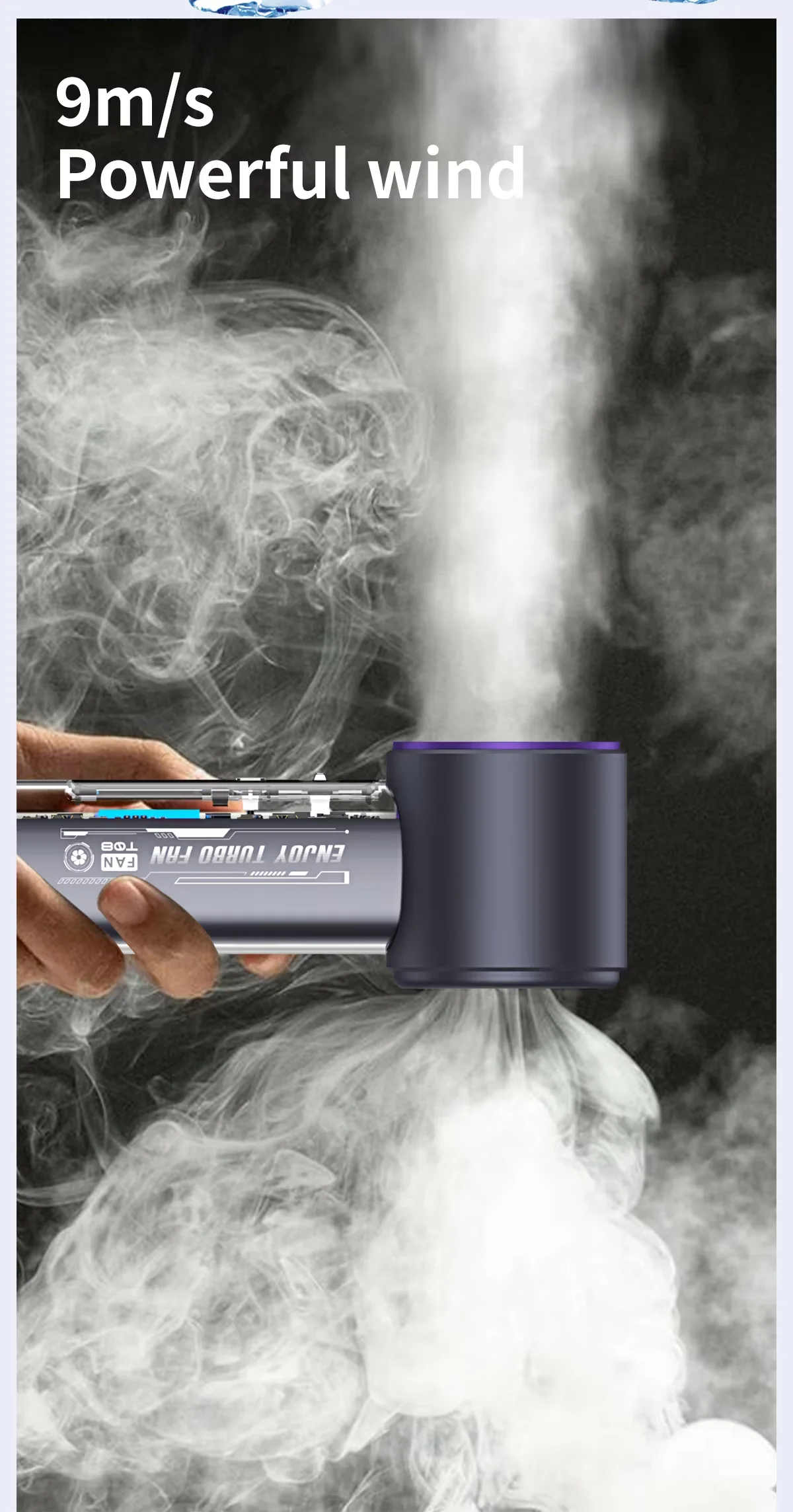 Portable Mini Air Conditioner, 5 V, Battery - detail 16