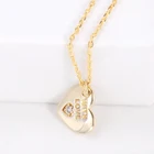 Heart Pendant Heart Design Pendant New Design Heart Pendant Lady Fashion Elegant Couples Necklace