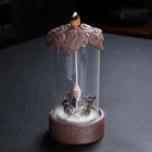 Burner Wholesale Ceramic Monkey King Design Windproof Backflow Incense Burner