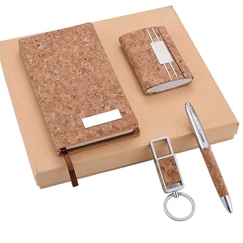 Mherder Custom Wood Leather Company Corporate Business Gifts Gift Set For Promotional Gifts