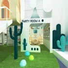 Customized High End Nature Themed Soft Indoor Play Area With Role Play Corner For Toddler And Children