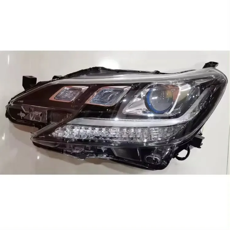 product new auto head lights 4 eyes auto spare body parts car head lamp used for toyota land cruiser prado 2018 2019 2020 2021-7
