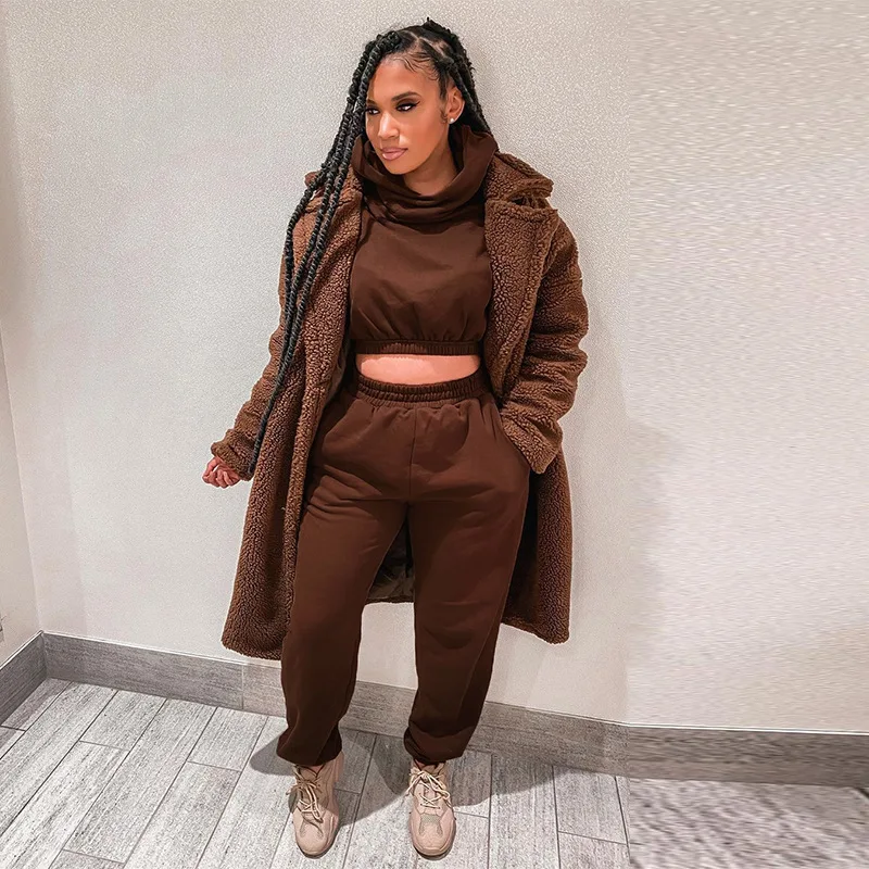 Mgoo Fall Winter Sweatpants And Hoodie 