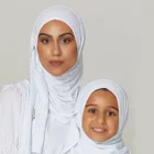 Scarfs 2021 Newest Instant Jersey Hijabs New Style Kid Instant Jersey Scarfs Soft Comfortable Head Scarfs