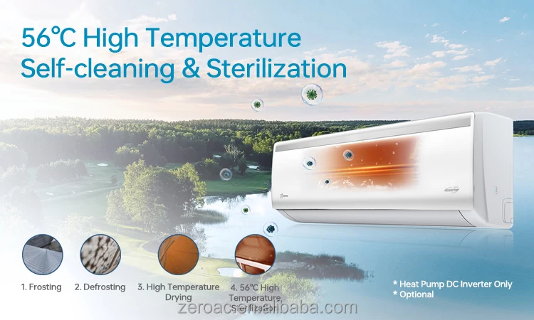 Mini Split Air Conditioner, R410A, R32, SEER17-19, 18000Btu - detail 14