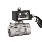 3 Way Valve 2W Explosion Proof Stainless Steel Normally Closed Solenoid Valve 3/8in-2in AC110V ~ 220V / DC24V ~ 12V