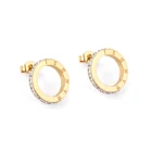 Women Jewelry Designs Gold Earrings Studs 14k Earring