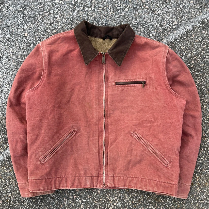 Manufacturer Custom Patch Embroidery logo Cotton Twill Denim Canvas Vintage Wash Rhinestone Cotton Jacket for Men details