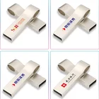 Usb Flash Drive Mini Keychain Usb 2.0 Flash Drive 128gb U Disk 64gb 32gb Pendrive 256gb Mini Metal Flash Memory