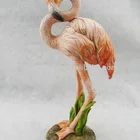 Decoration Factory Supply Polyresin Flamingo Ornament Yard Decoration