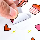 Sticker Stickers Custom Designs Vograce Custom Printing Transferable Cute Business Logo Sticker Sheet Static Stickers