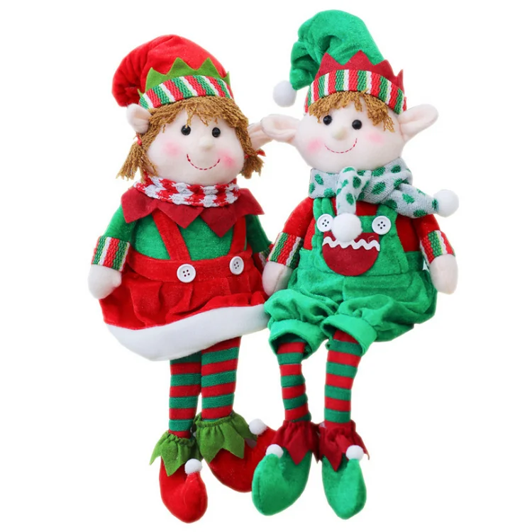 stuffed christmas elves