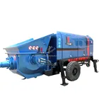 Mortar Pump Mortar Pump Supplier XBS30 Electric And Diesel Fine Stone Mortar Concrete Pump Small Concrete Pump