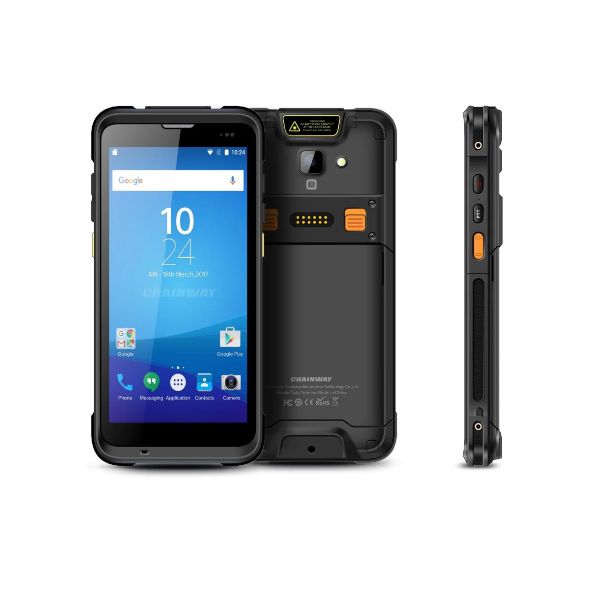 UHF 860-960Mhz de mano Android lector de RFID