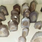 Gemstone Crystals Healing Stone Natural Gemstone Crystal Agate Point Grey Cave Tower
