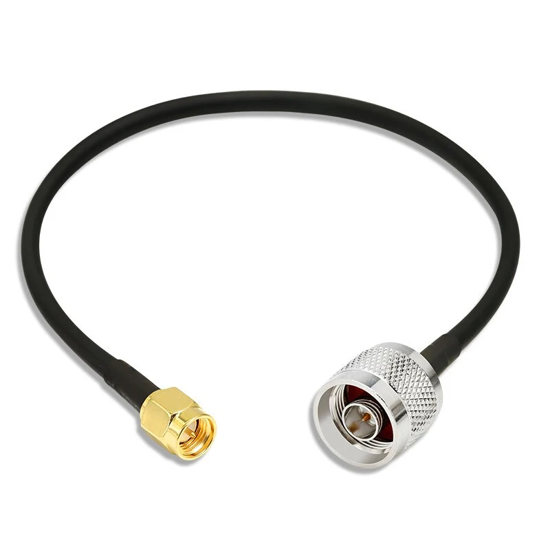 Ohm Male N Type To Male Sma Connector Rg Lmr Lmr Low Loss