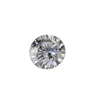 Best Quality Raw Moissanite Jewelry Round Brilliant Cut D/E/F Color White From Professional Moissanite Company