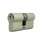Nickel Door Lock Nickel Plated Euro Profile High Security Mortise Door Lock Cylinder