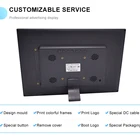 Wall Digital Photo Frame Commercial Advertising 12 15 Inch Hanging Wall Mount Lcd Digital Photo Frame With Video Input