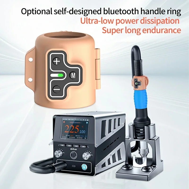 AiXun H314 High Power 1400W Smart Hot Air Heating Digital Intelligent Rework Station for SMD BGA Repair Tool Welding Station
