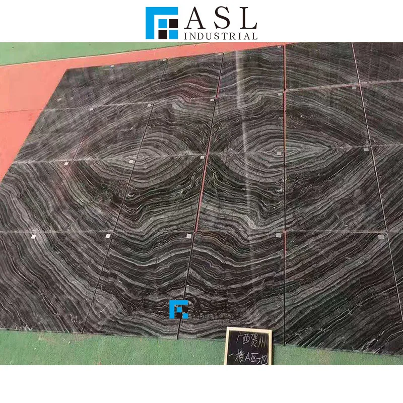 Ancient Wood Vein Black Marble Tiles and Marbles Stone floor tiles marble wall tiles