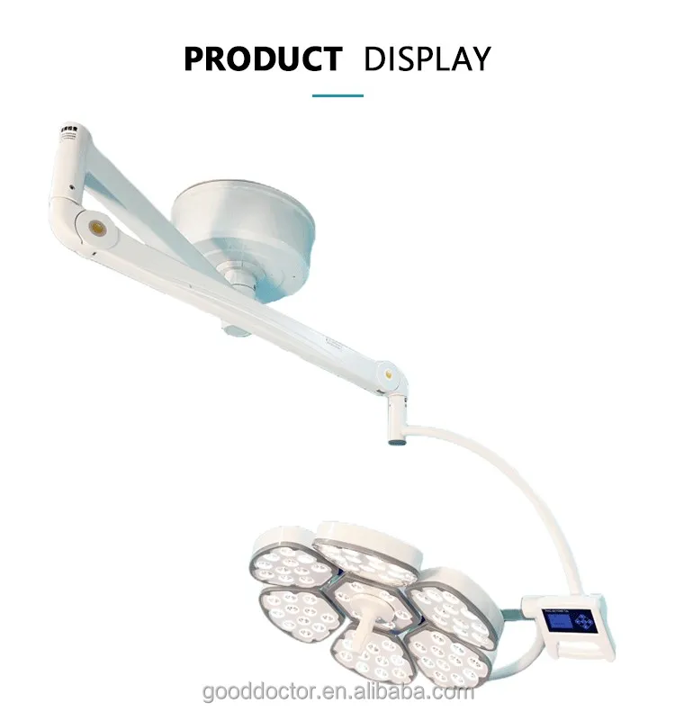 Petal Type Hospital Led Shadowless Surgical Light Double Headed