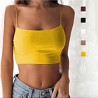 Tops Ladies Top Women Spaghetti Strap Tops Short Camisole Tops Ladies Crop Top