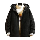 Coats Men's Down Coat High Quality Winter Men's Cashmere Cotton Coat Loose Jacket Hooded Cotton Coats