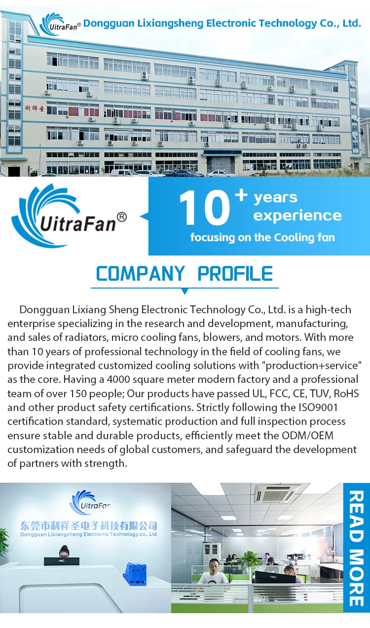 Air Purifier, 120mm, 12V/24V, Brushless, Centrifugal - detail 8