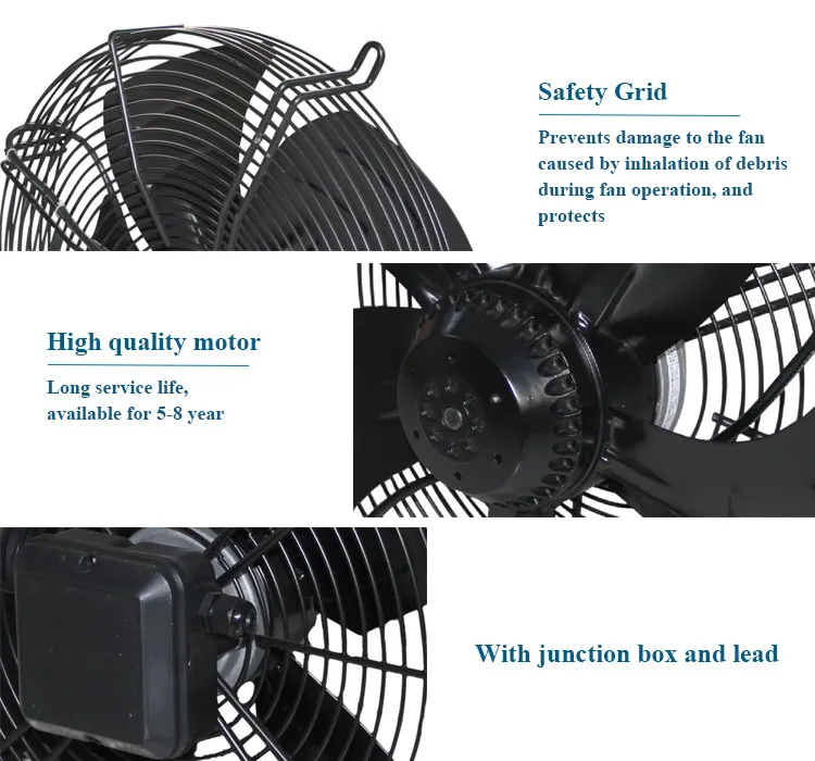 External Rotor Motor, 200mm, 220v, Axial, HVAC - detail 4