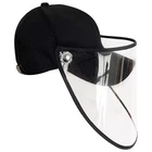 Hat Hats New Design Prevention Hat Cotton Baseball Hat Sport Hats With Removable Face Shield