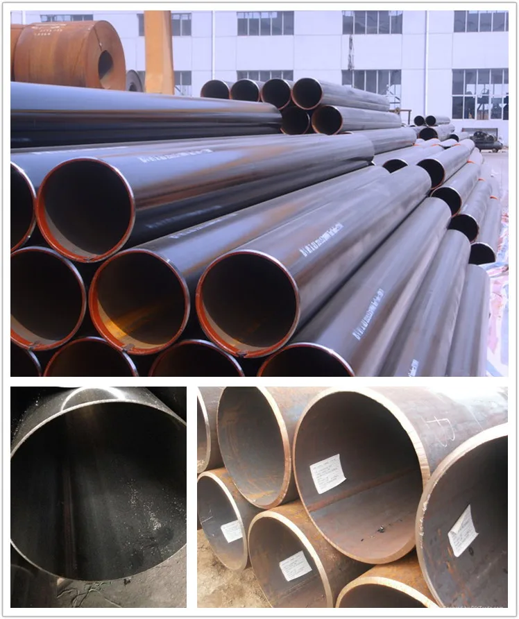 Ölgeschweißtes Stahlrohr Rundes Rohr aus kohlenstoffarmem Stahl 1200 mm Durchmesser 1