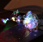 Flower Galaxy Rose 24k Galaxy Rose With LED Light Artificial Galaxy Rose Flower For Valentine's Day Gift